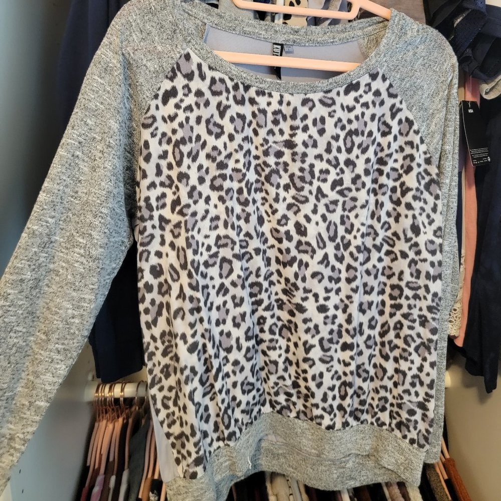 Boutique Cheetah Long Sleeve Shirt